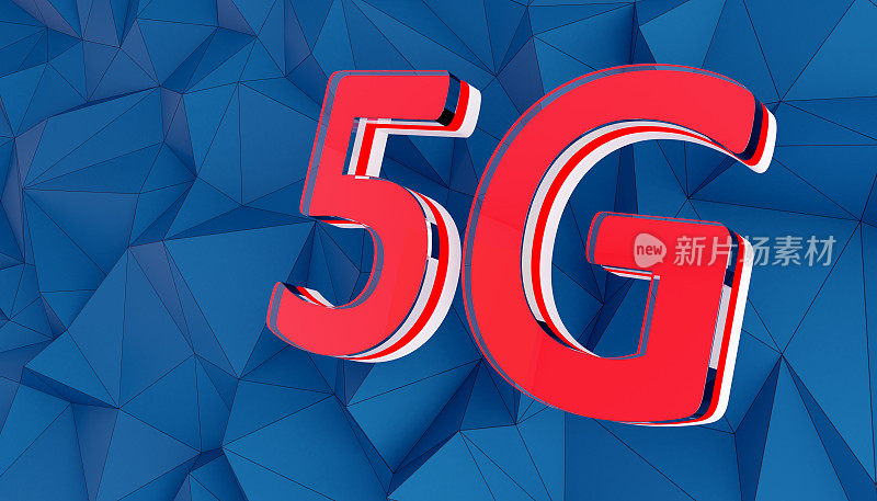 5G wifi技术数字概念